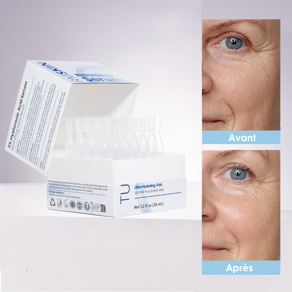 Sérum ultra hydratant à 3% d'acide hyaluronique